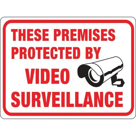 HY-KO Sign Protected By Video Surve 20619